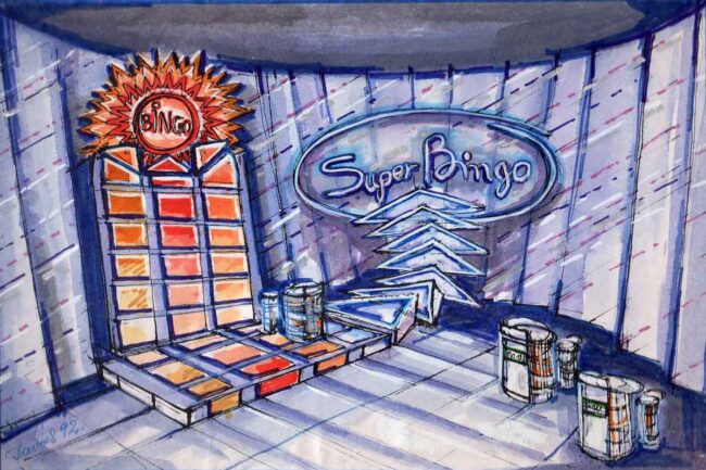 "Super Bingo" με τον Νίκο Μαστοράκη, 1992.